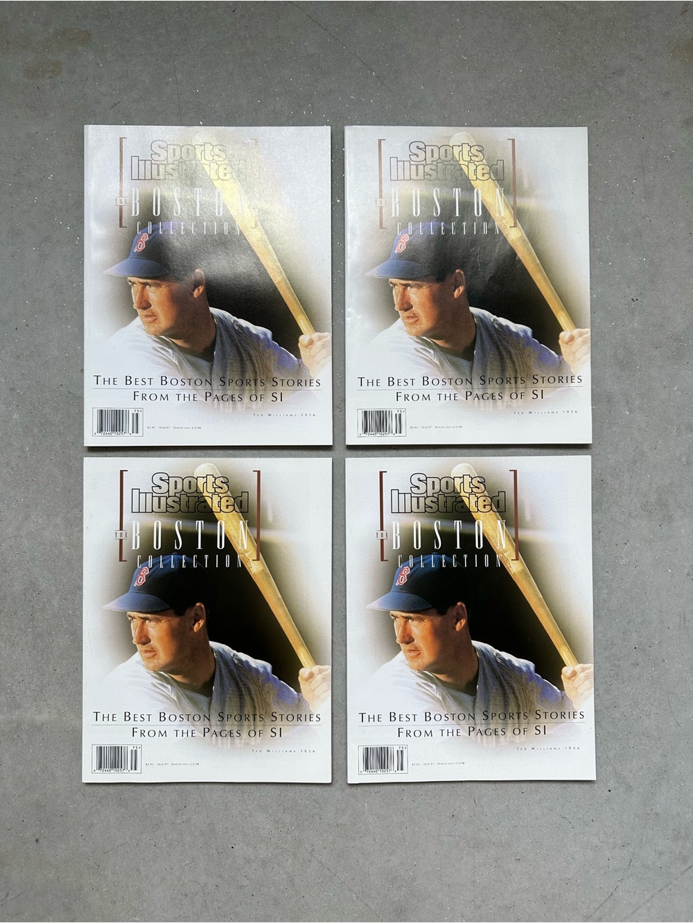 Sports Illustrated The Boston Collection Ted Williams 1956 Red Sox 10/6/97
